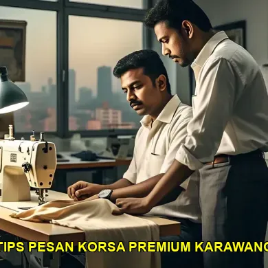 Tips Pesan Korsa Premium di Karawang